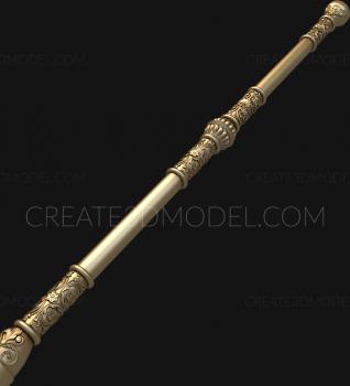 نموذج ثلاثي الأبعاد لآلة CNC الركائز 